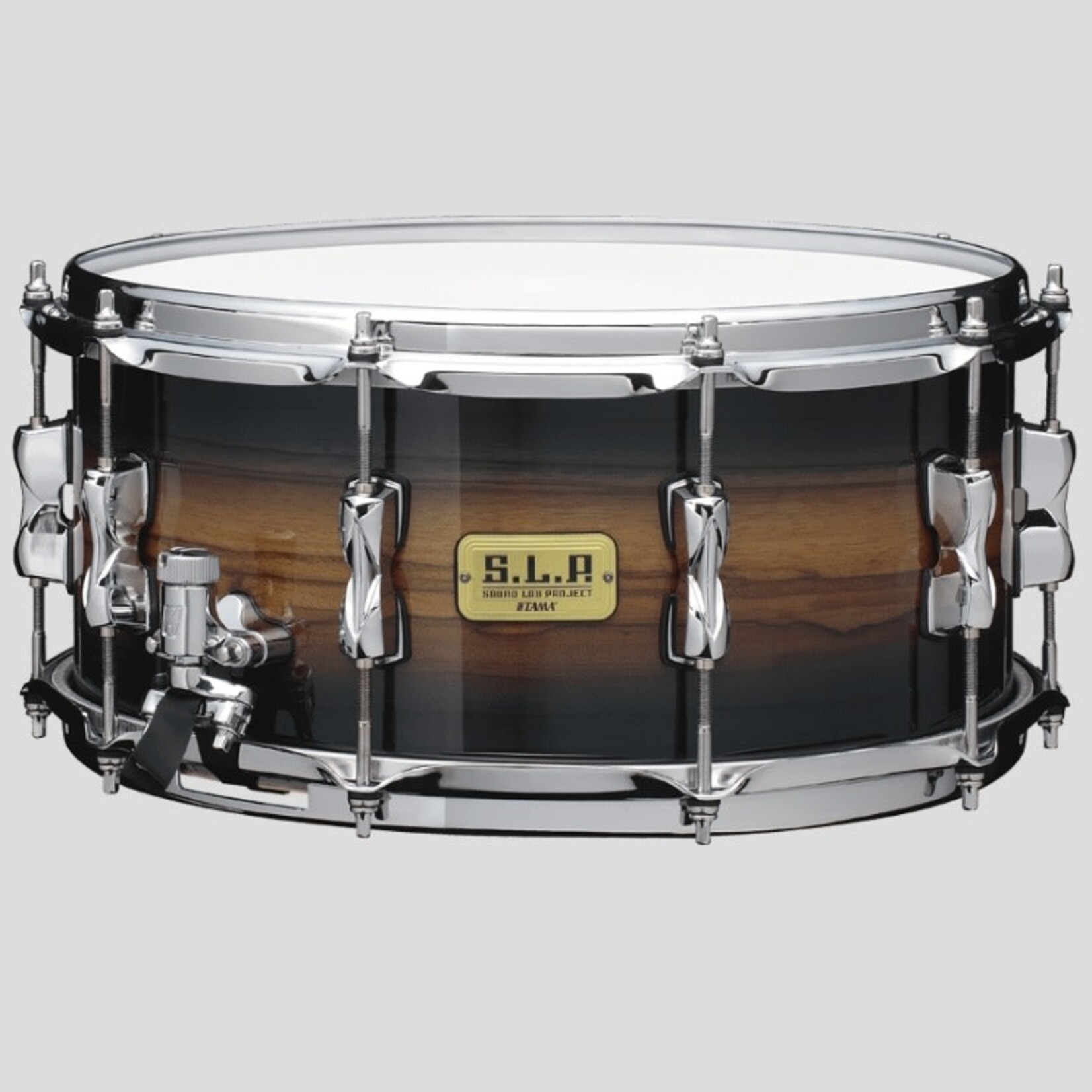 Tama Tama S.L.P. Limited Edition Bubinga/ Maple 6.5x14" Snare Drum (Midnight Zebrawood Burst)