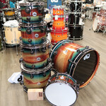 DW DW Collector's Series Exotic Sonicply Aluminum 6-PC Shell Pack 10/12/14/16/22/14Sn
