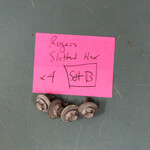 Rogers Vintage Rogers Slotted Hex Screws, for Lugs, Set B of 4