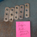 Rogers Vintage Rogers Muffler Mounting Plate