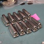 Rogers Vintage Rogers Beavertail Large Center Lugs, Fullerton Era 1970s - Set of 10