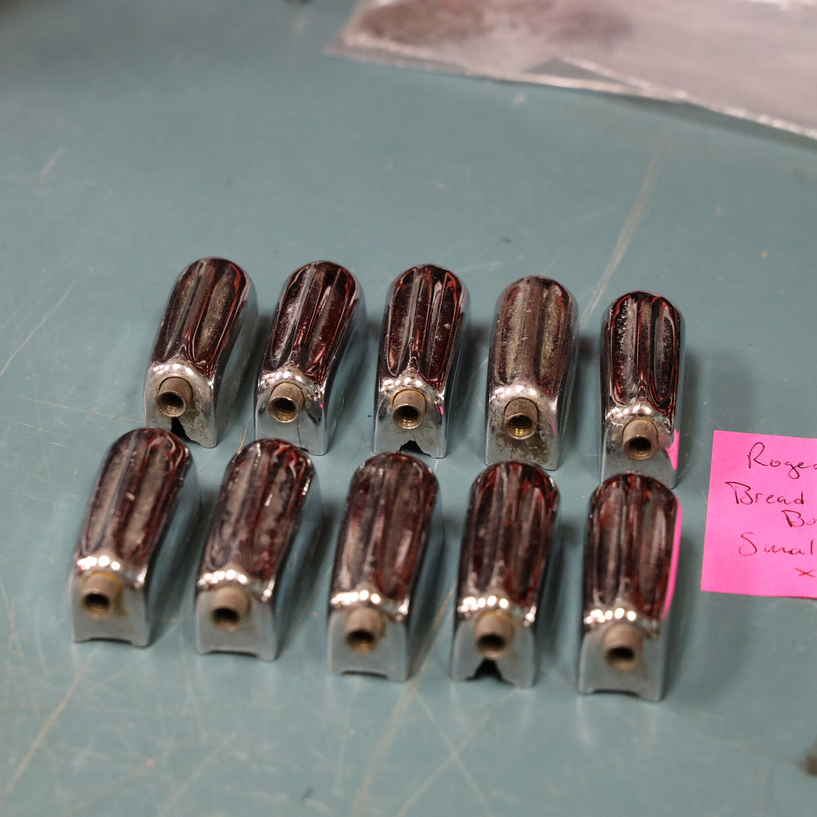 Rogers Vintage Rogers Bread & Butter Single Tension Tom Lugs 3920R, Set of 10