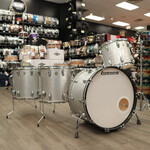 Ludwig Used Ludwig Classic Maple 4-Pc Shell Pack 14/16/18/24 (Silver Sparkle)