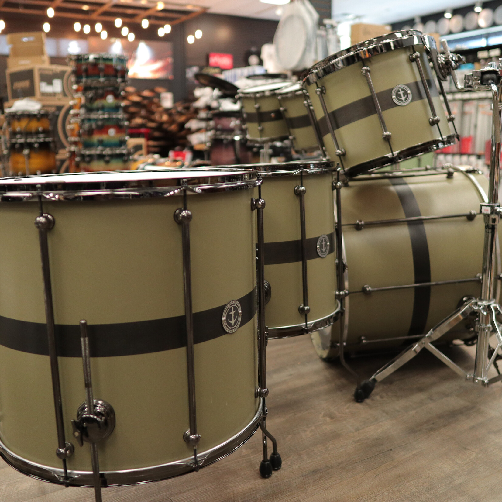 Anchor Pre-Owned Anchor Drums 8-Piece Galleon Shell Pack 10/12/13/14/16/20/24/24