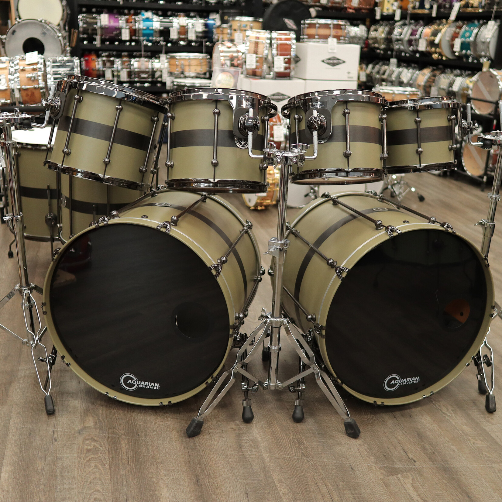 Anchor Pre-Owned Anchor Drums 8-Piece Galleon Shell Pack 10/12/13/14/16/20/24/24
