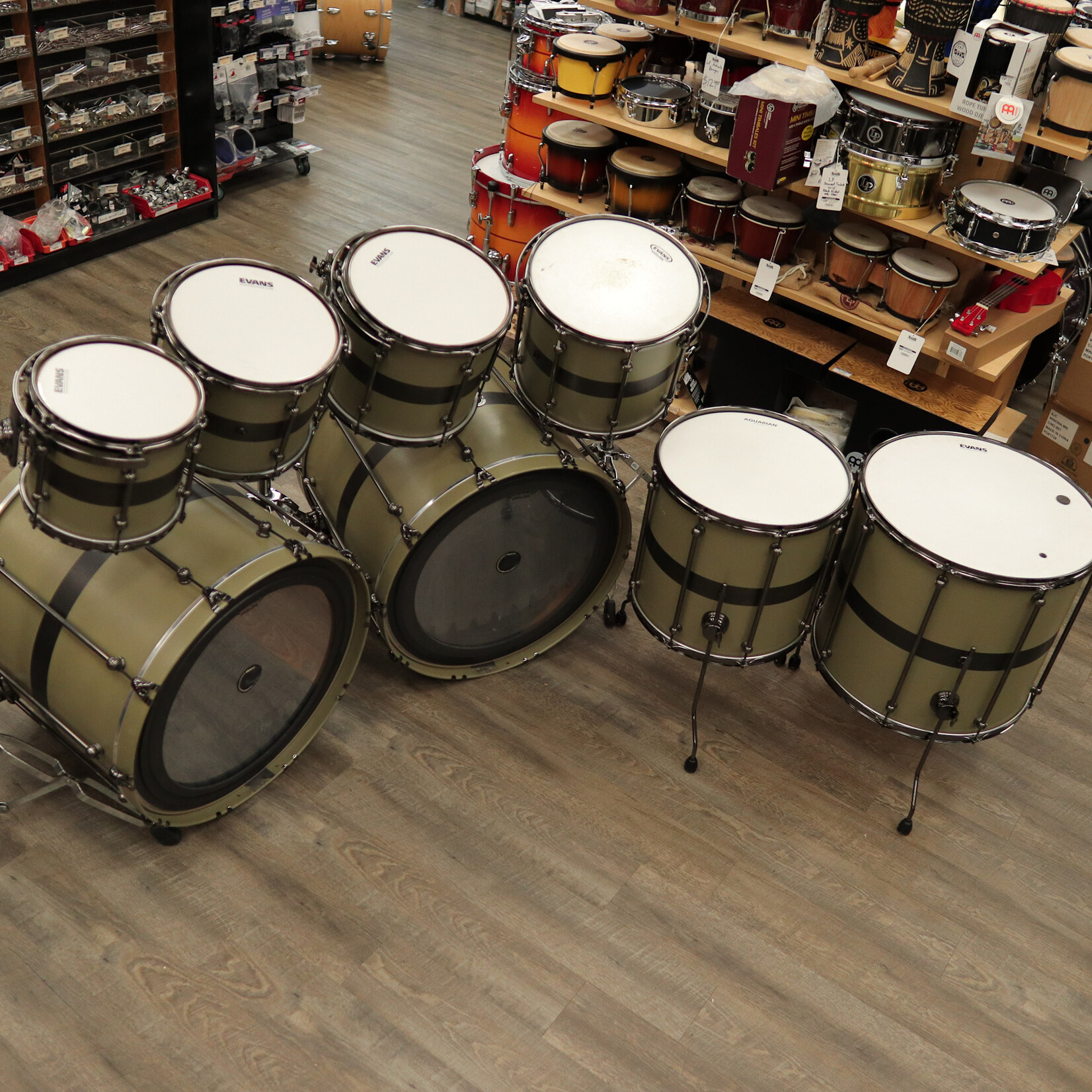 Anchor Pre-Owned Anchor Drums 8-Piece Galleon Shell Pack 10/12/13/14/16/20/24/24