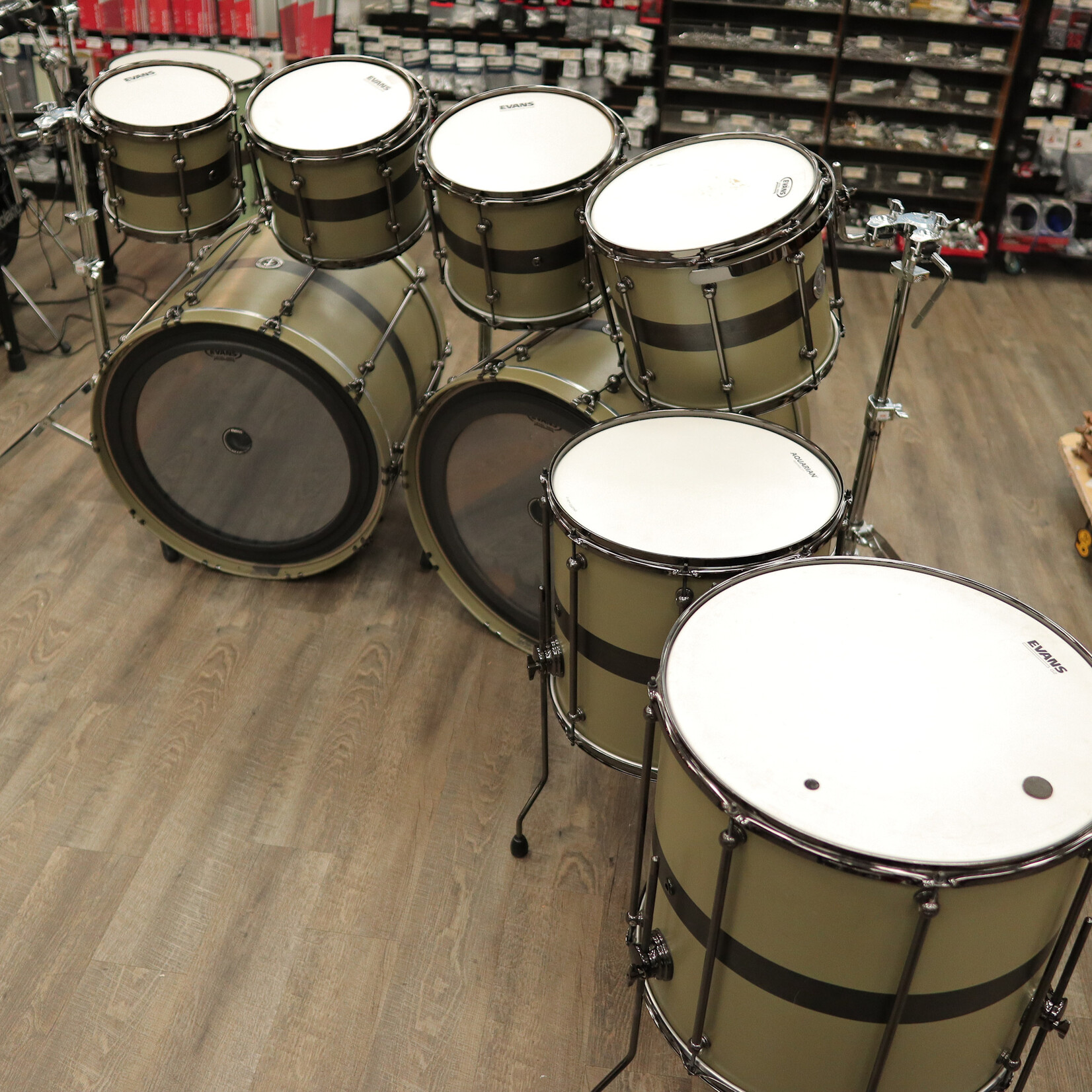 Anchor Pre-Owned Anchor Drums 8-Piece Galleon Shell Pack 10/12/13/14/16/20/24/24