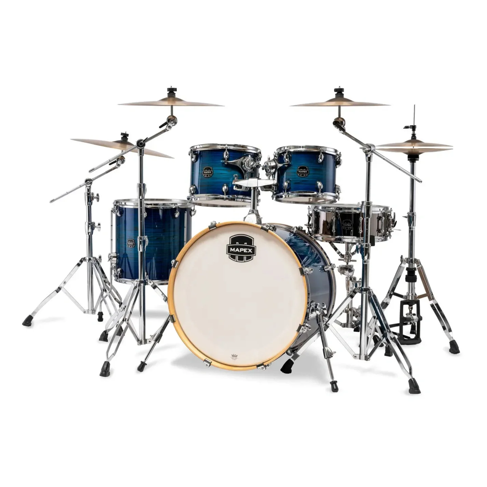 Mapex Mapex Armory 5-Pc Rock Shell Pack 10/12/16/22/14s (Blue Wave Burst) AR529SVNJ