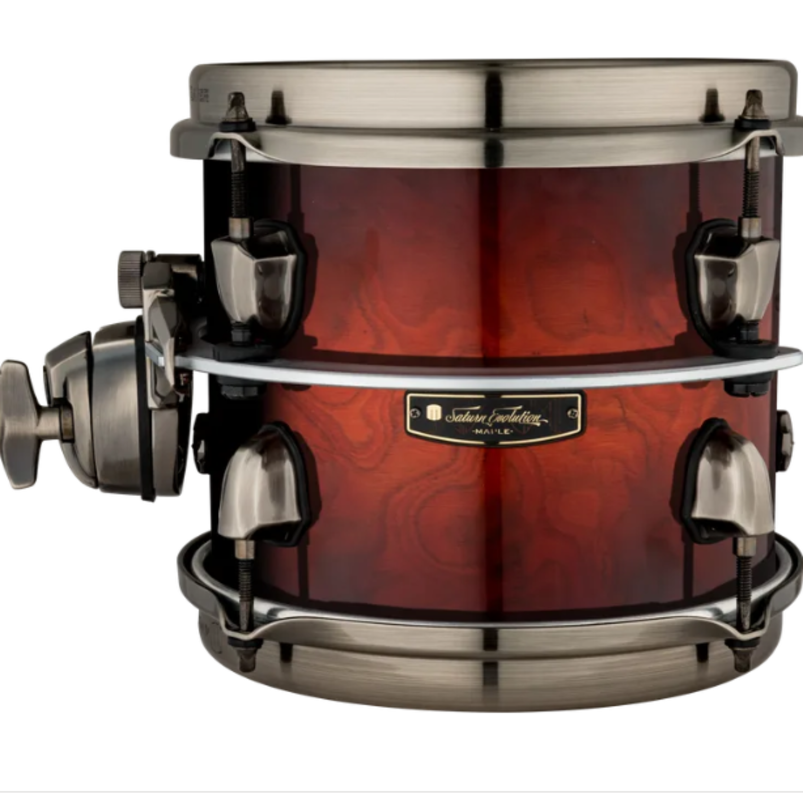 Mapex Mapex Saturn Evolution Spec. Edition 2024 7 x 8" Tom (Maple Burl Blaze) SESET807MB