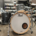 Pearl Used Pearl Masters Maple Complete 4-PC Shell Pack 10/12/16/22 (Matte Black)