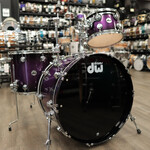 DW Used DW Collector's Series 3-PC Pure Maple Shell Pack 12/16/23 (Anodized Purple Burst)