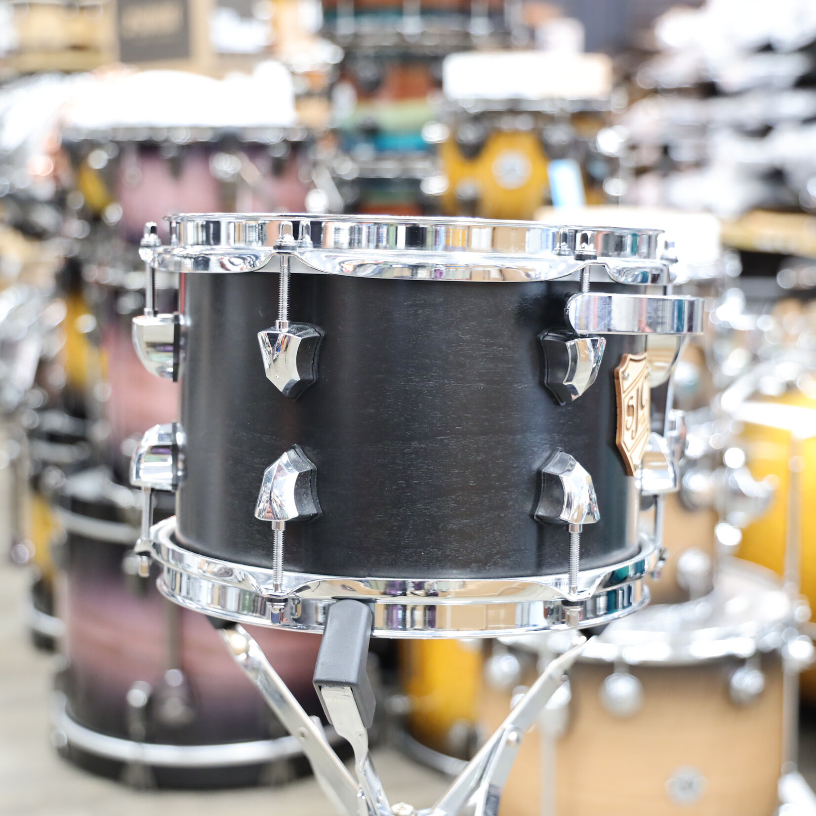 SJC Used SJC Tour Series Maple Rack Tom 7x10 Satin Black