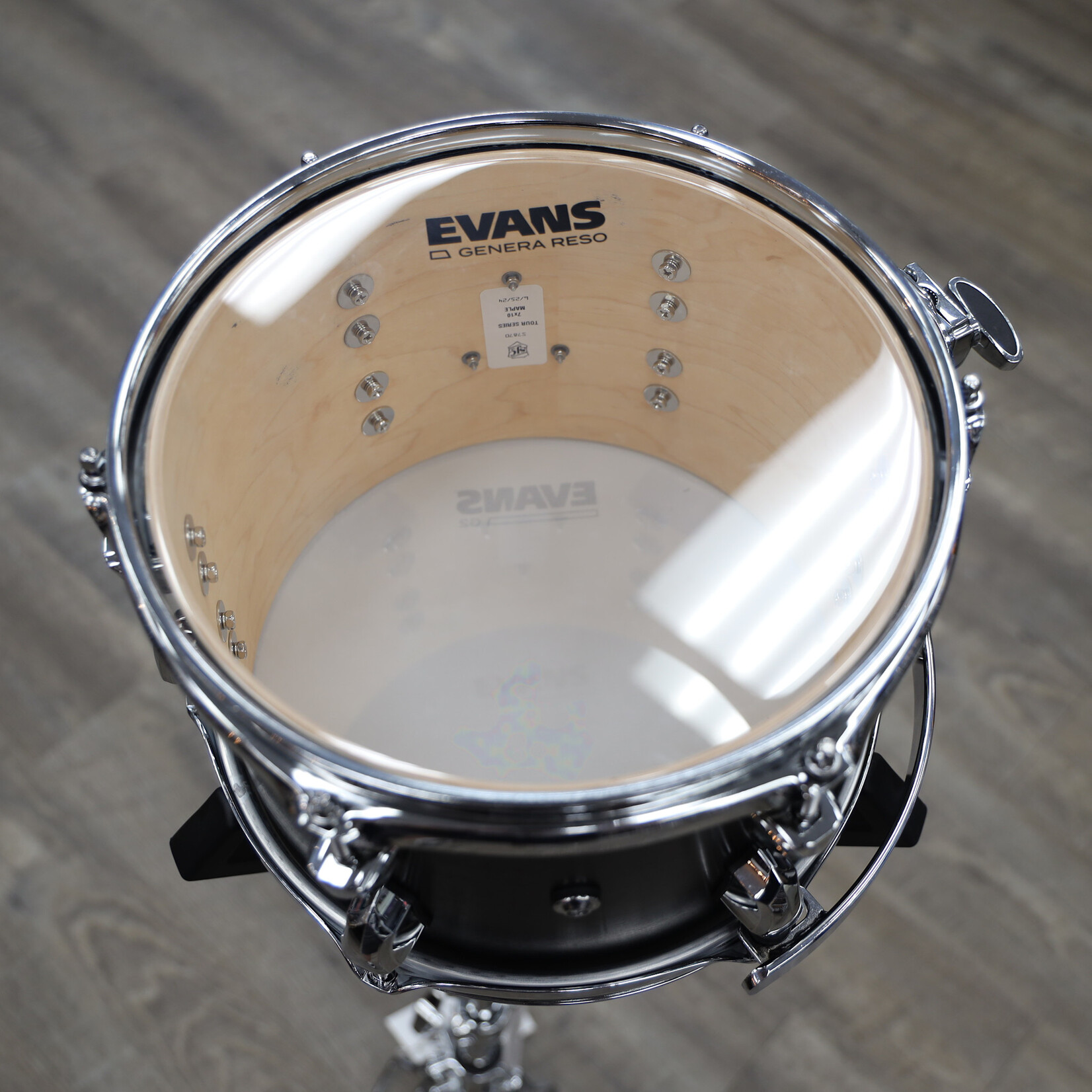 SJC Used SJC Tour Series Maple Rack Tom 7x10 Satin Black