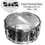 Snare Tuning Clinic June 12th 7:00PM & Coated Ambassador (No Box)
