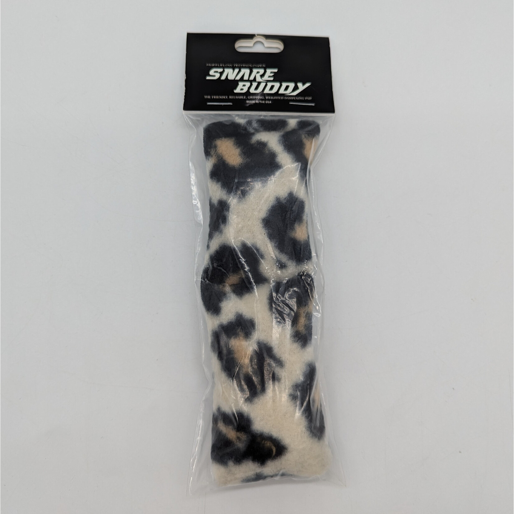 KickPro KickPro Snare Buddy Weighted Dampener (Cheetah Color w/ Non-Skid Backing) KPSBC