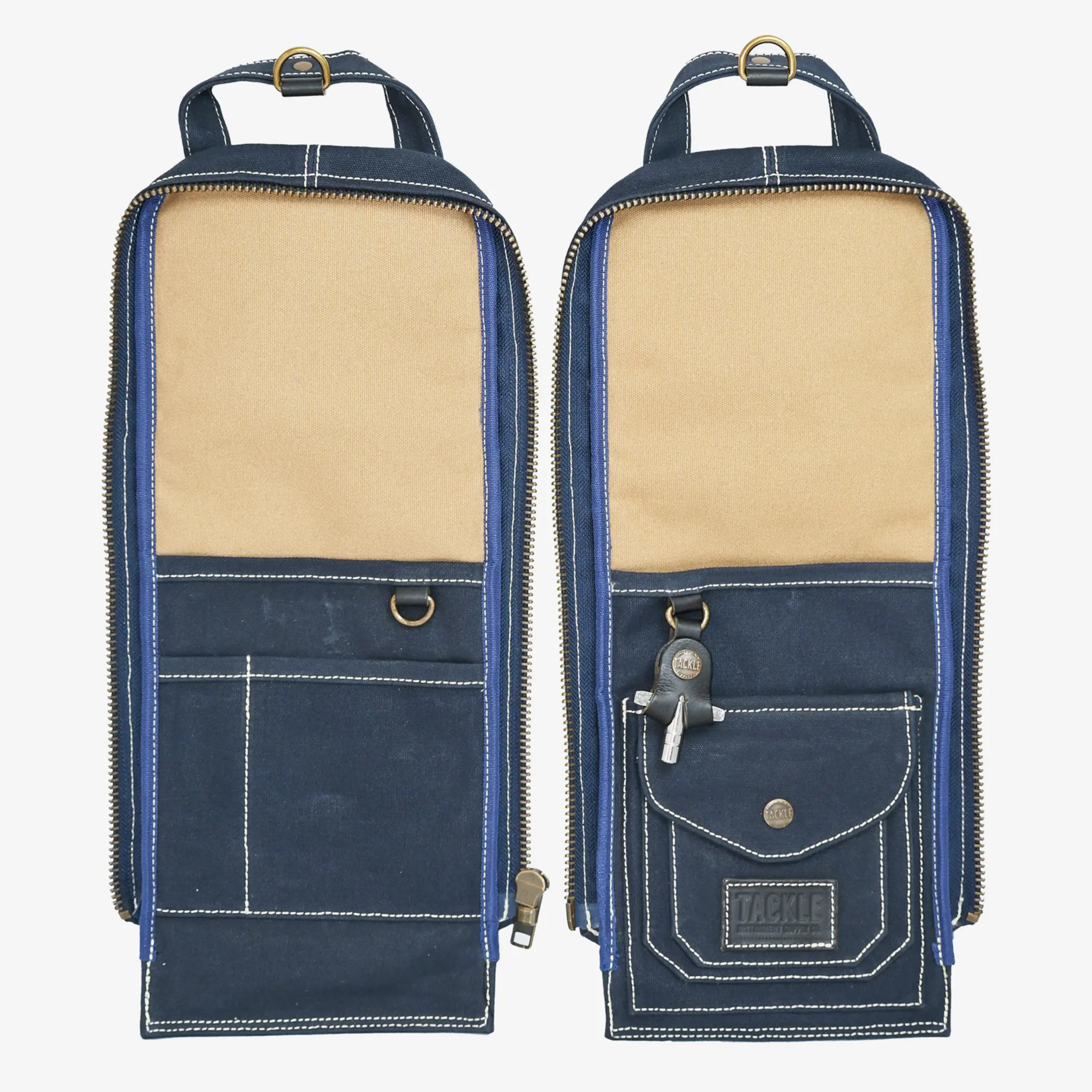 Tackle Instrument Tackle Instrument Canvas Modular Stick Bag Navy w. Hat Hook