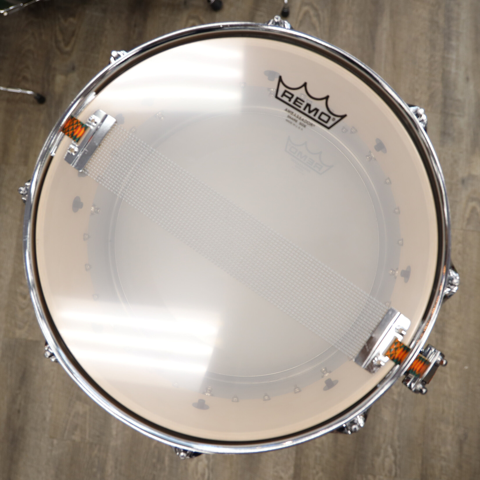 Pork Pie Pork Pie 7x13" Hybrid Shell Aluminum/Maple (Padauk Veneer)