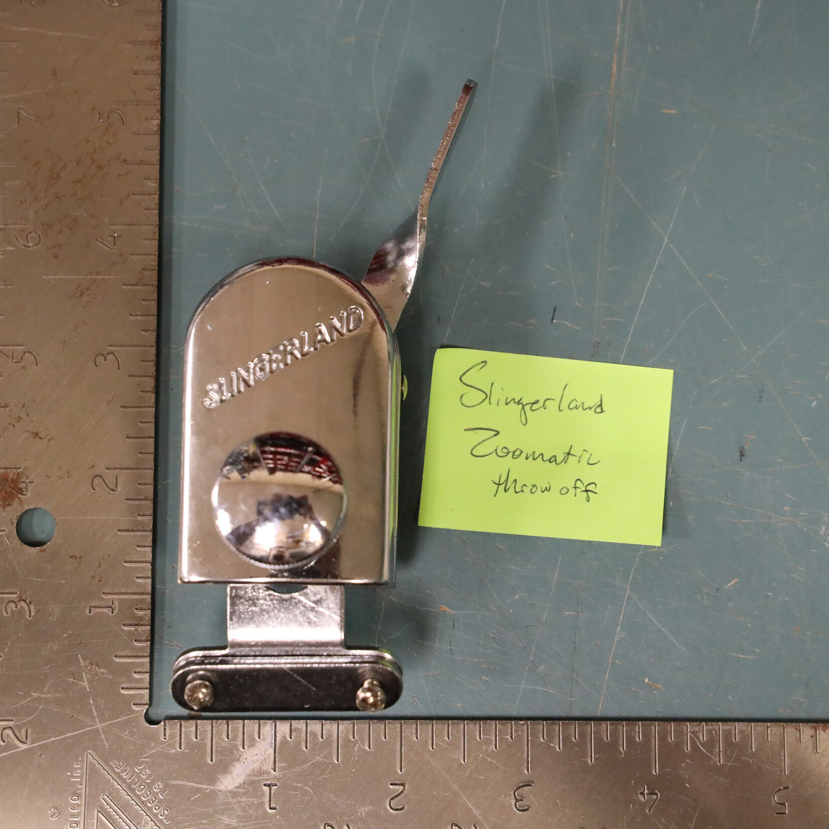 Slingerland Vintage Slingerland Zoomatic Throw-Off Complete with Mounting Hardware!
