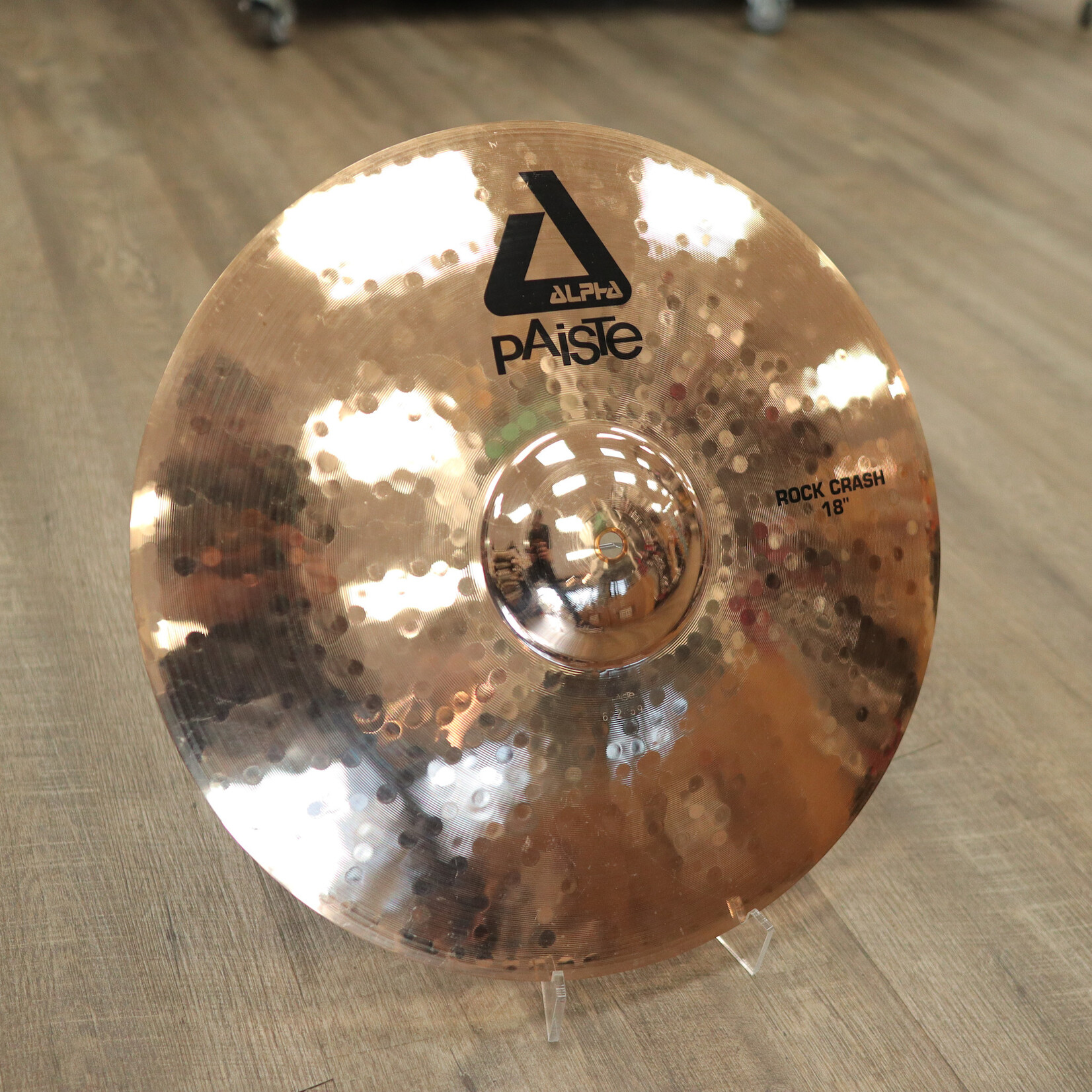 Paiste Used Paiste 18" Alpha Rock Crash Brilliant