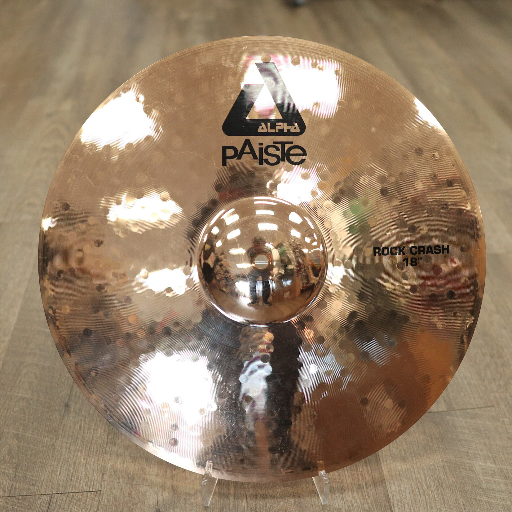 Paiste Used Paiste 18" Alpha Rock Crash Brilliant