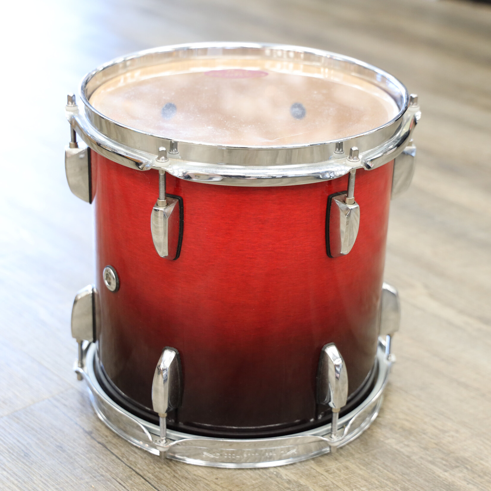 Pearl Used Pearl Session Custom Maple Mounted Tom 10x10 Cranberry Fade