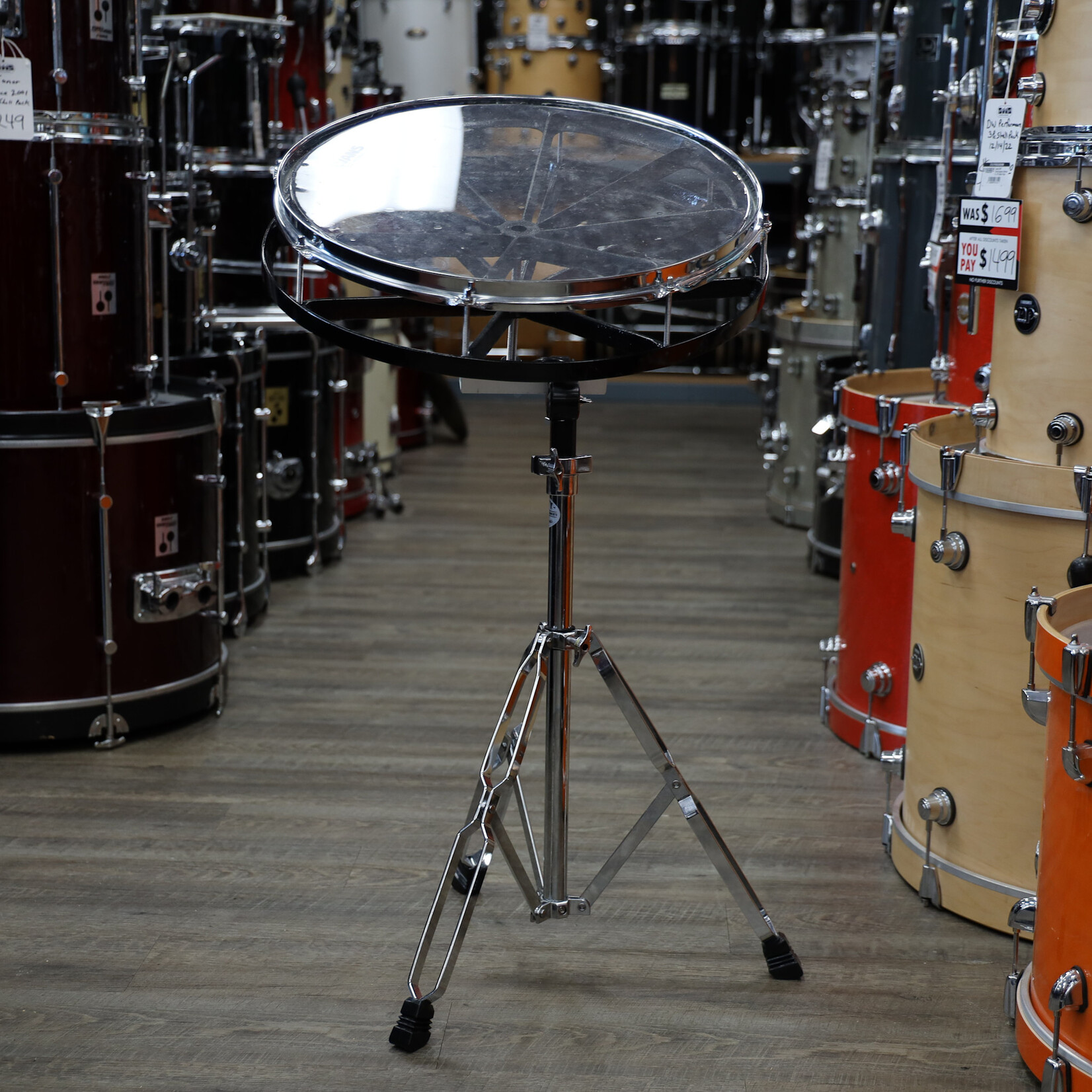 OTHER Used Liberty One (Steve Weiss) Roto-Tom 18" with Stand