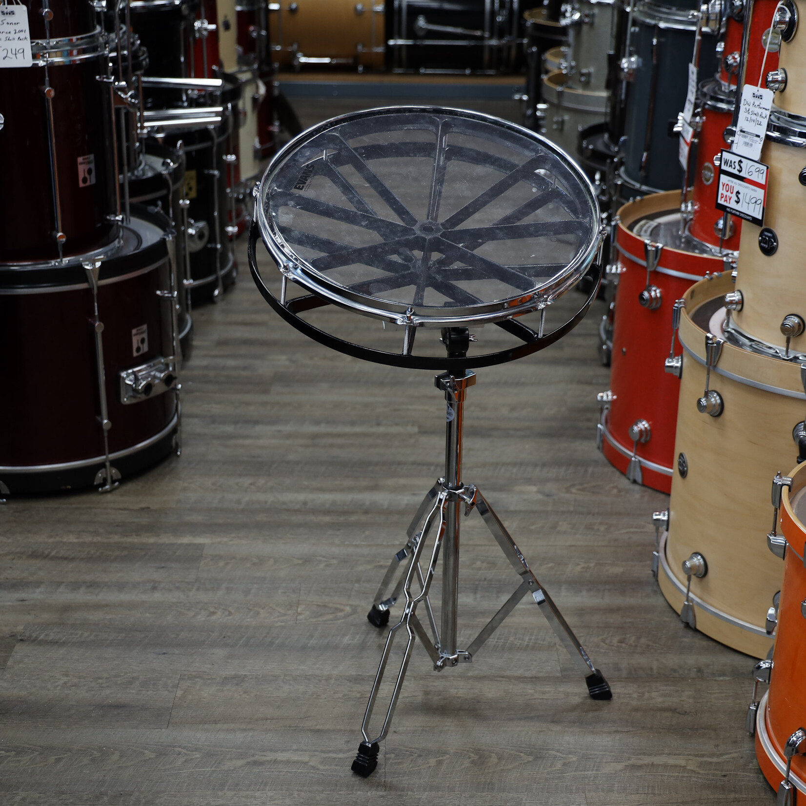OTHER Used Liberty One (Steve Weiss) Roto-Tom 18" with Stand