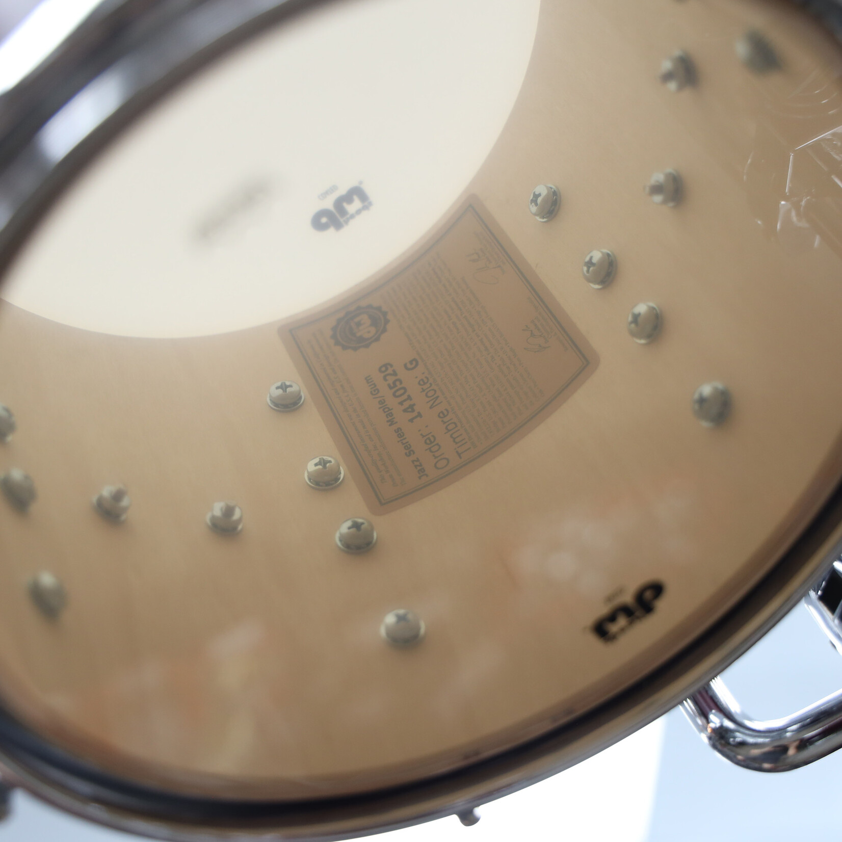 DW DW Jazz Series Maple/Gum 6-Pc Shell Pack 8/10/12/14/16/22 (Cherry Satin Oil w/ Chrome Hardware)