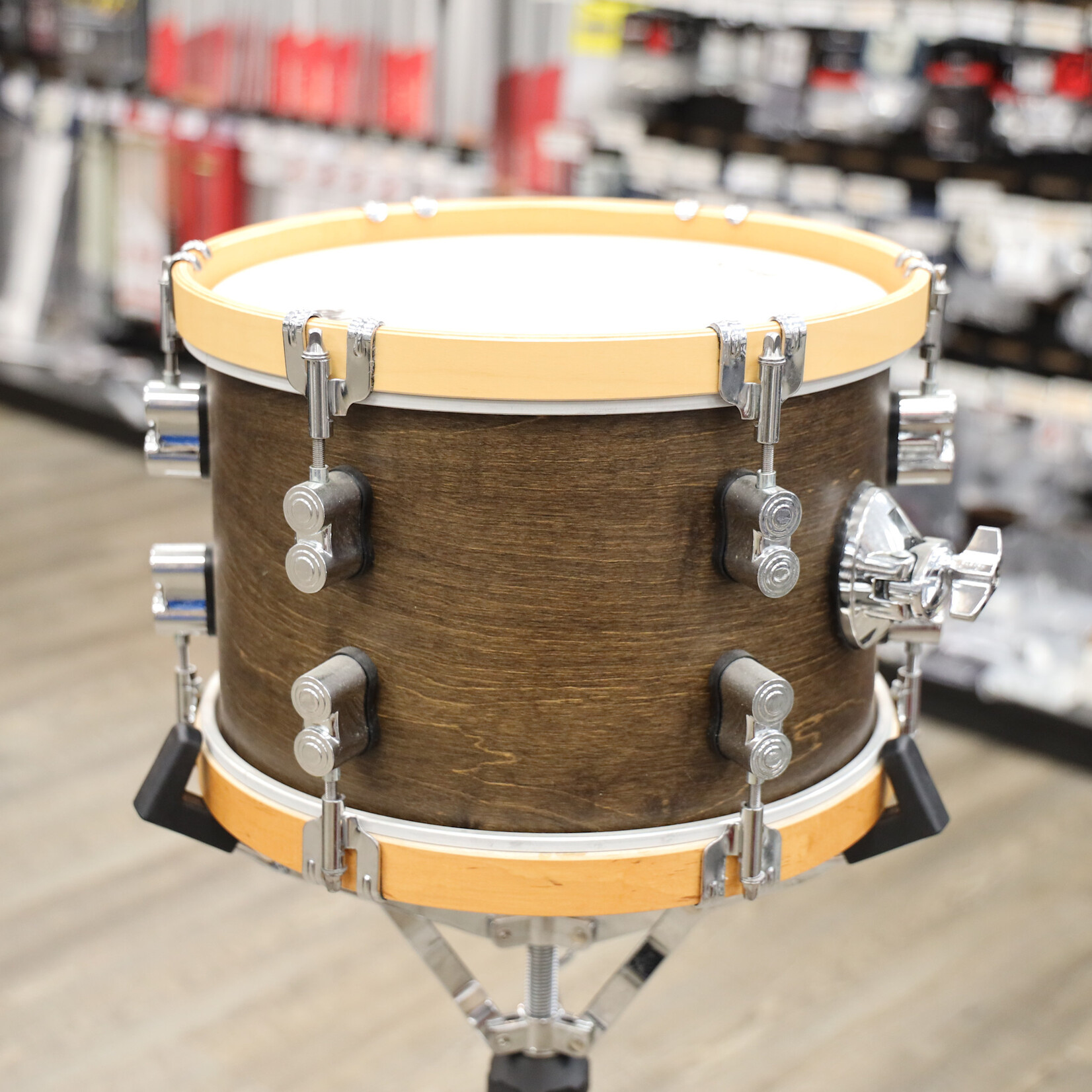PDP Used PDP Concept Maple Classic Wood Hoop Tom 8x12 Walnut Stain