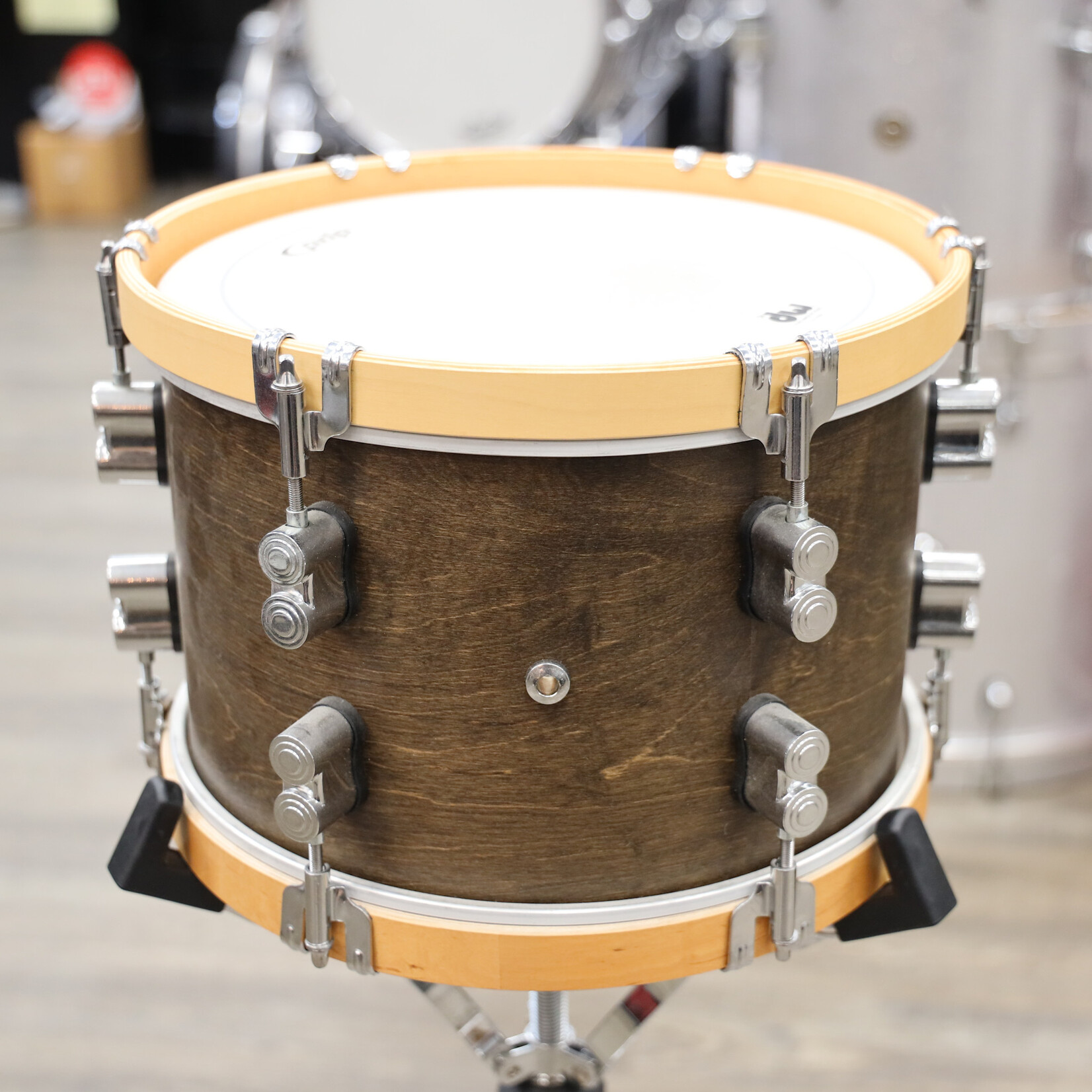 PDP Used PDP Concept Maple Classic Wood Hoop Tom 8x12 Walnut Stain