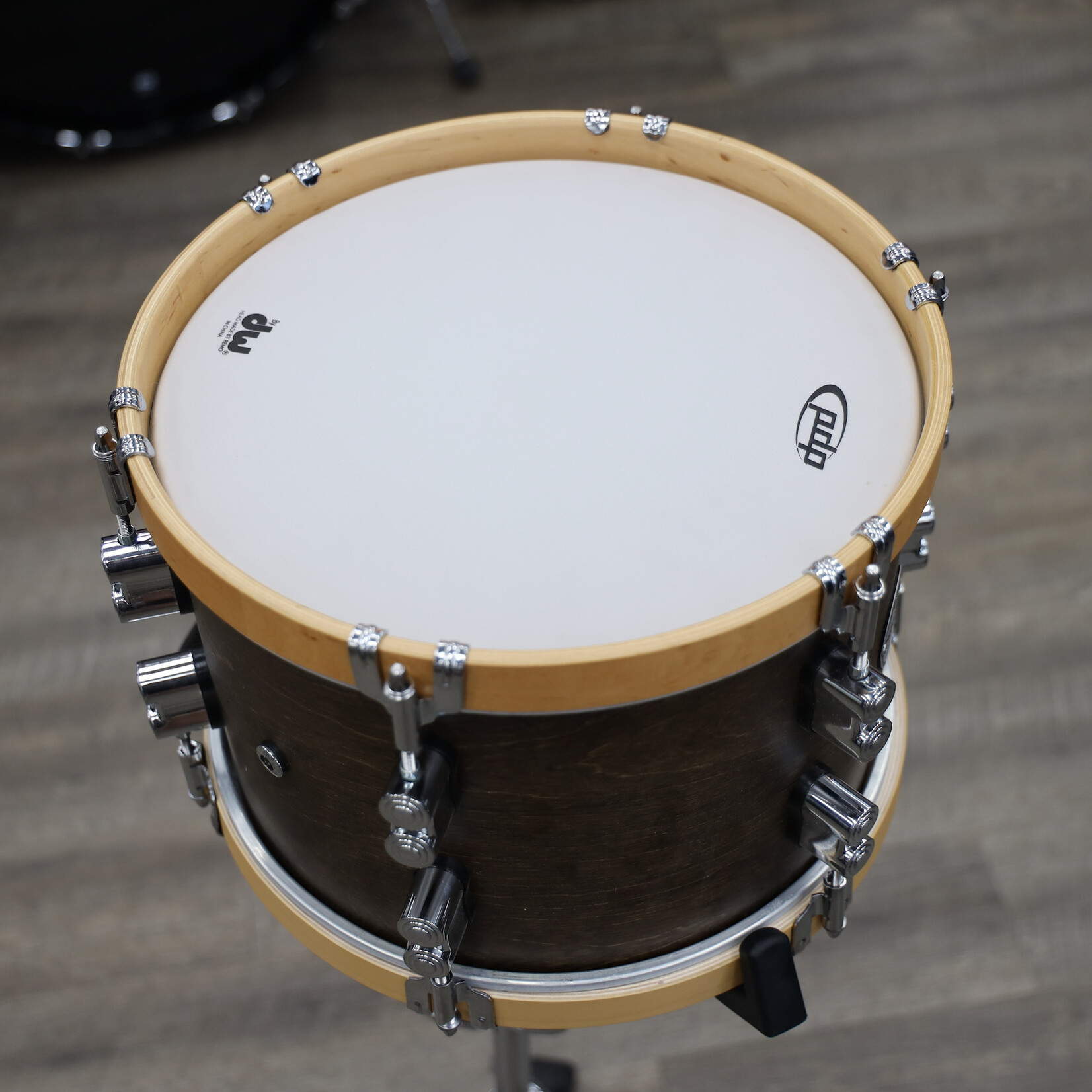 PDP Used PDP Concept Maple Classic Wood Hoop Tom 8x12 Walnut Stain