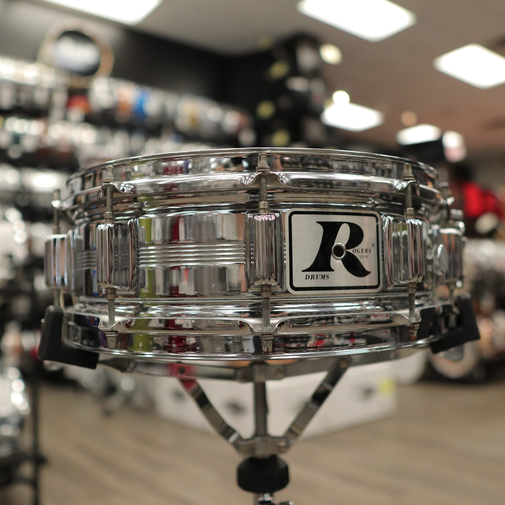 Rogers Used Rogers 5x14" Big R Dynasonic Snare Drum