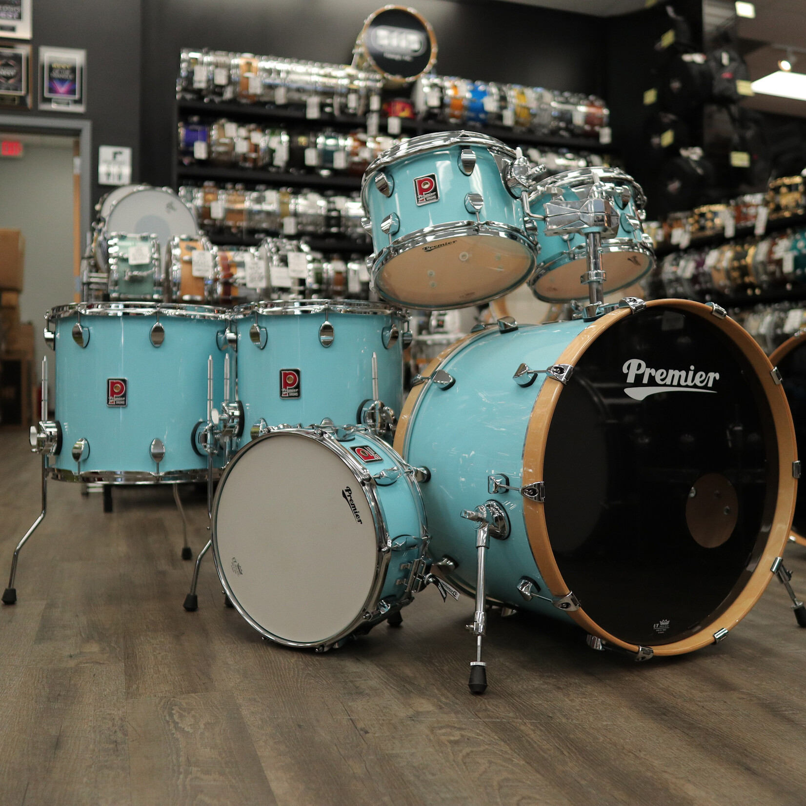 Premier Used Premier Elite 6-PC Shell Pack 10/12/14/16/22/14Sn (Baby Blue)