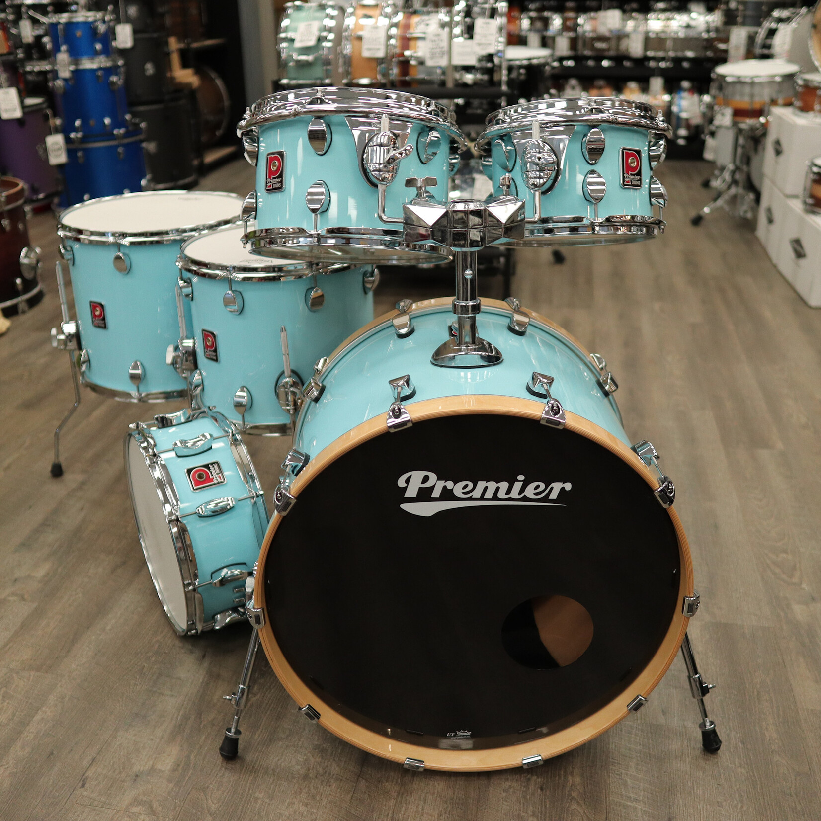 Premier Used Premier Elite 6-PC Shell Pack 10/12/14/16/22/14Sn (Baby Blue)