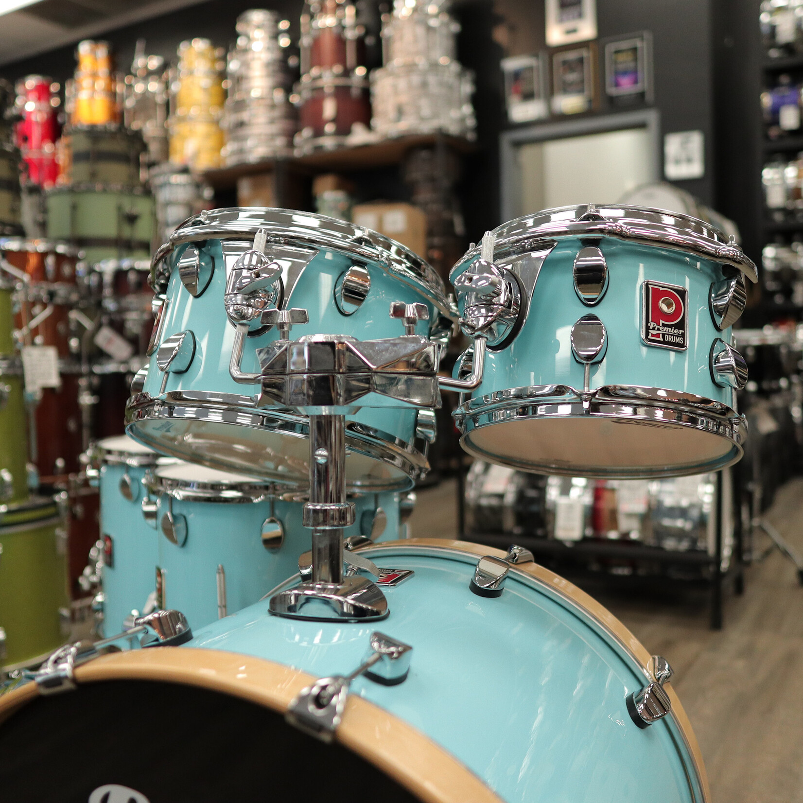 Premier Used Premier Elite 6-PC Shell Pack 10/12/14/16/22/14Sn (Baby Blue)