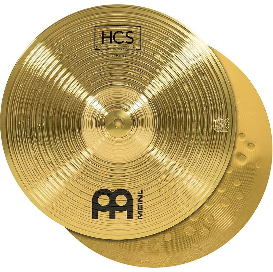 MEINL HCS 13インチ ハイハットシンバル セット MEINL マイネル HCSシリーズ ハイハットシンバル 13インチ ペア