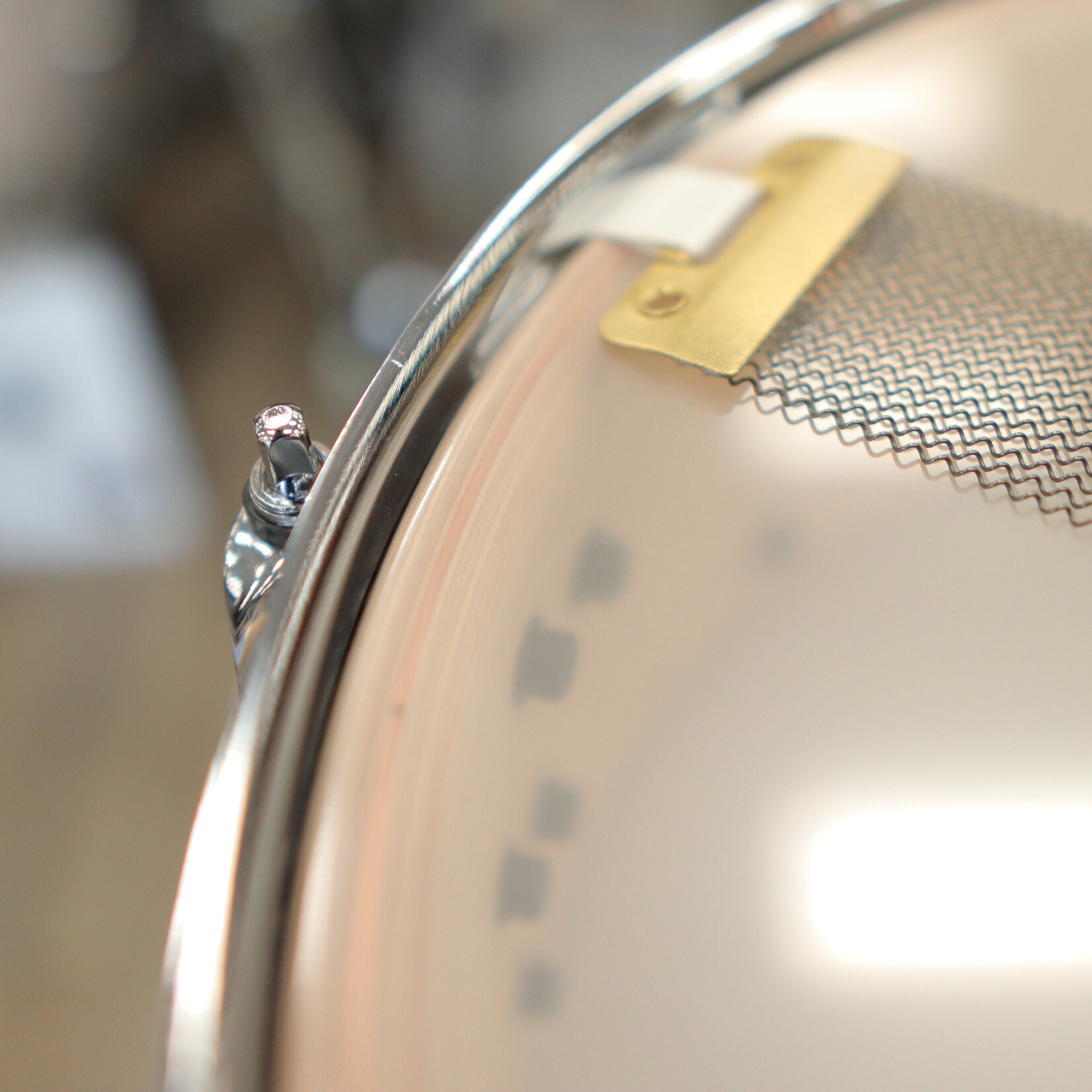 Pork Pie Pork Pie 5x14" Maple/ Copper Inner-Ply Snare Drum w/ Offset Tube Lugs (Champagne Sparkle)