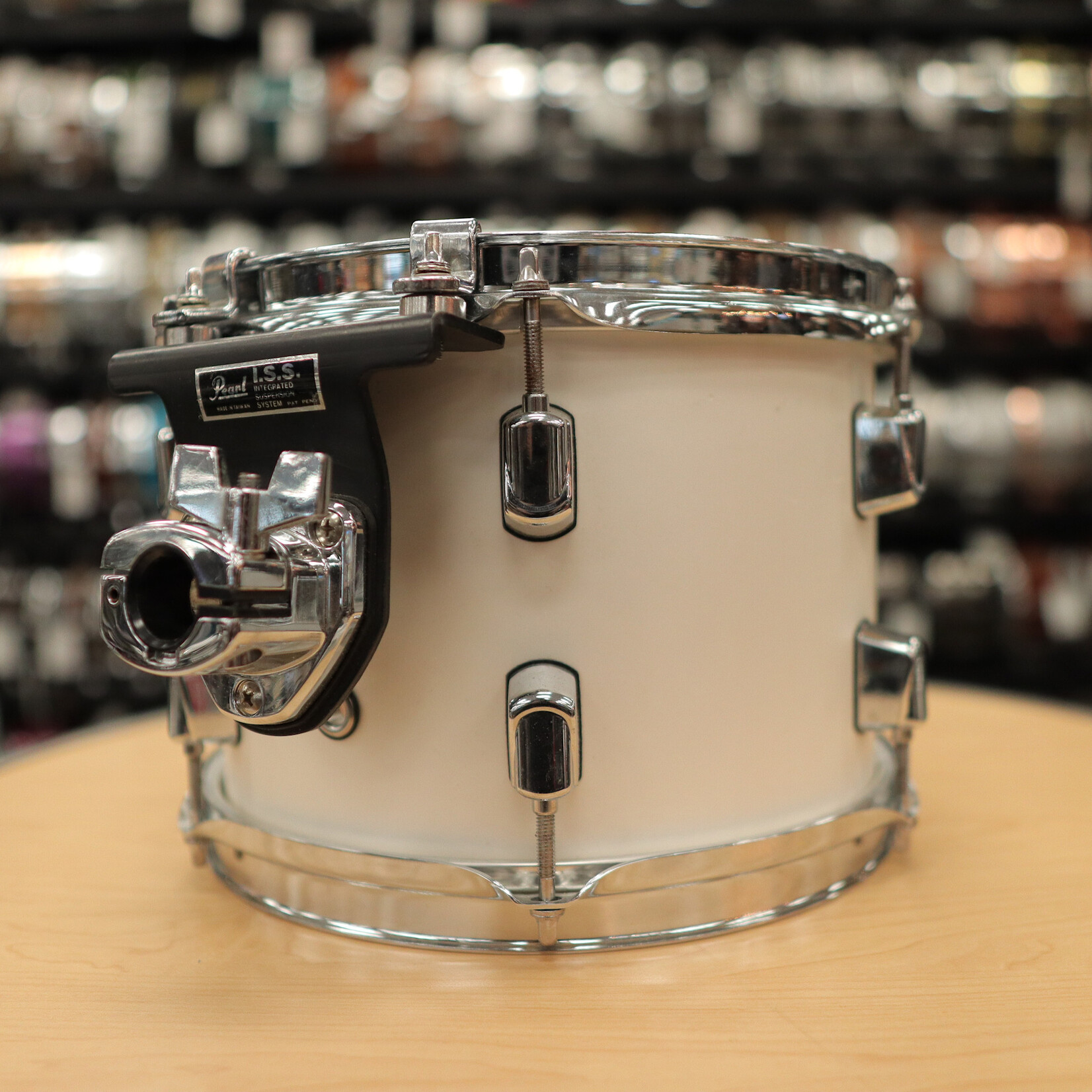 Pearl Used Pearl 7x10" Decade Maple Tom (White Satin Pearl)