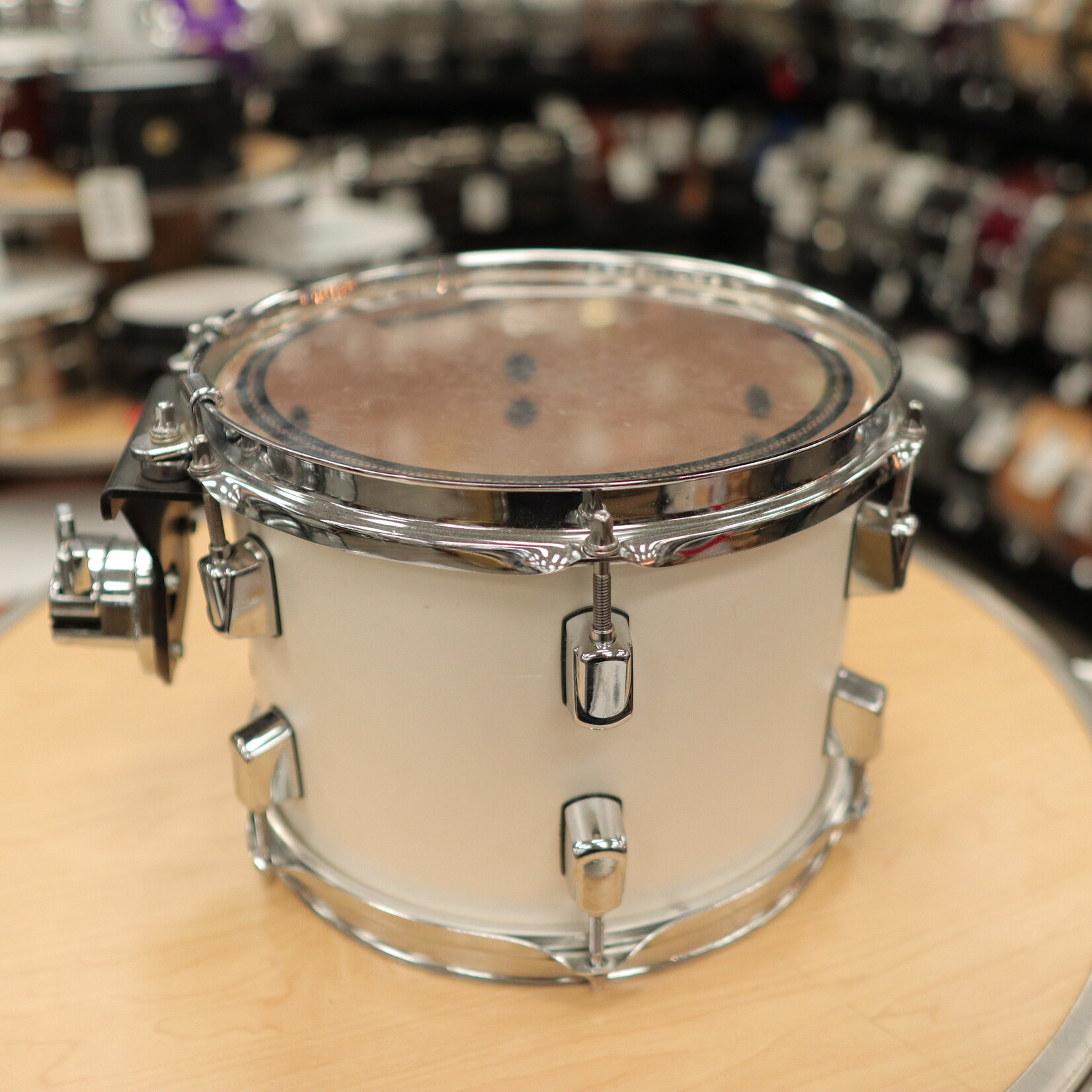 Pearl Used Pearl 7x10" Decade Maple Tom (White Satin Pearl)
