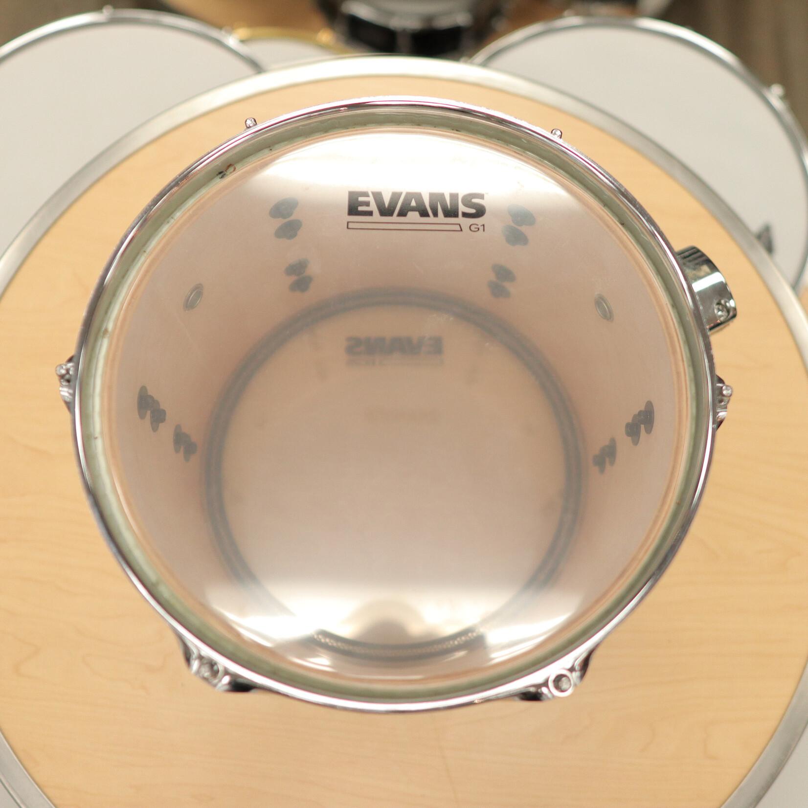 Pearl Used Pearl 7x10" Decade Maple Tom (White Satin Pearl)