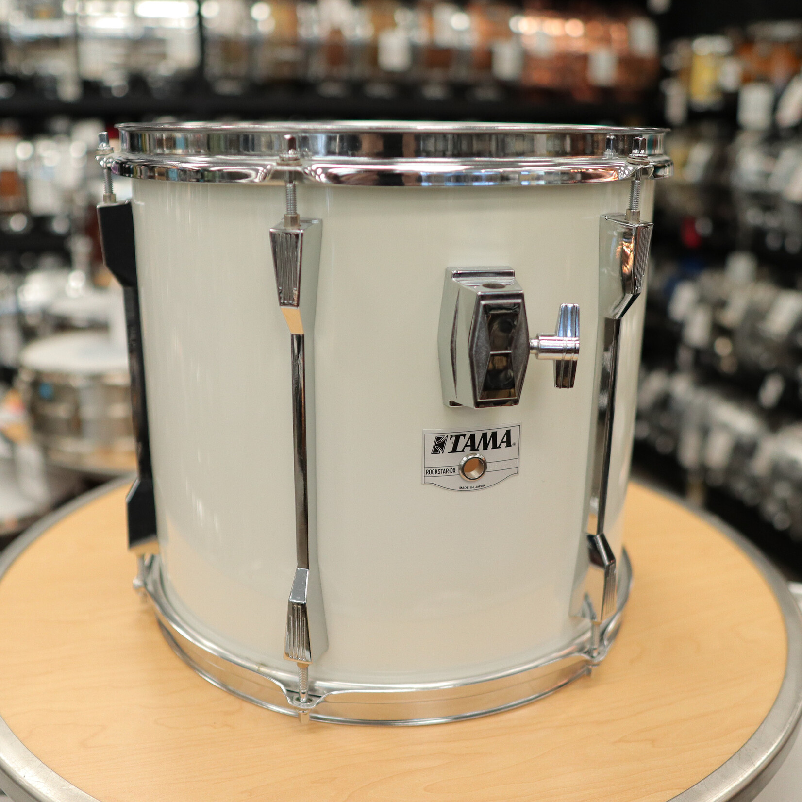 Tama Used Tama Rockstar DX 12x13" Tom MIJ (Snow White)