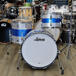 Ludwig Ludwig Classic Maple FAB 3-Piece Shell Pack 13/16/22 (Silver/ Blue/ Silver Tri-band)
