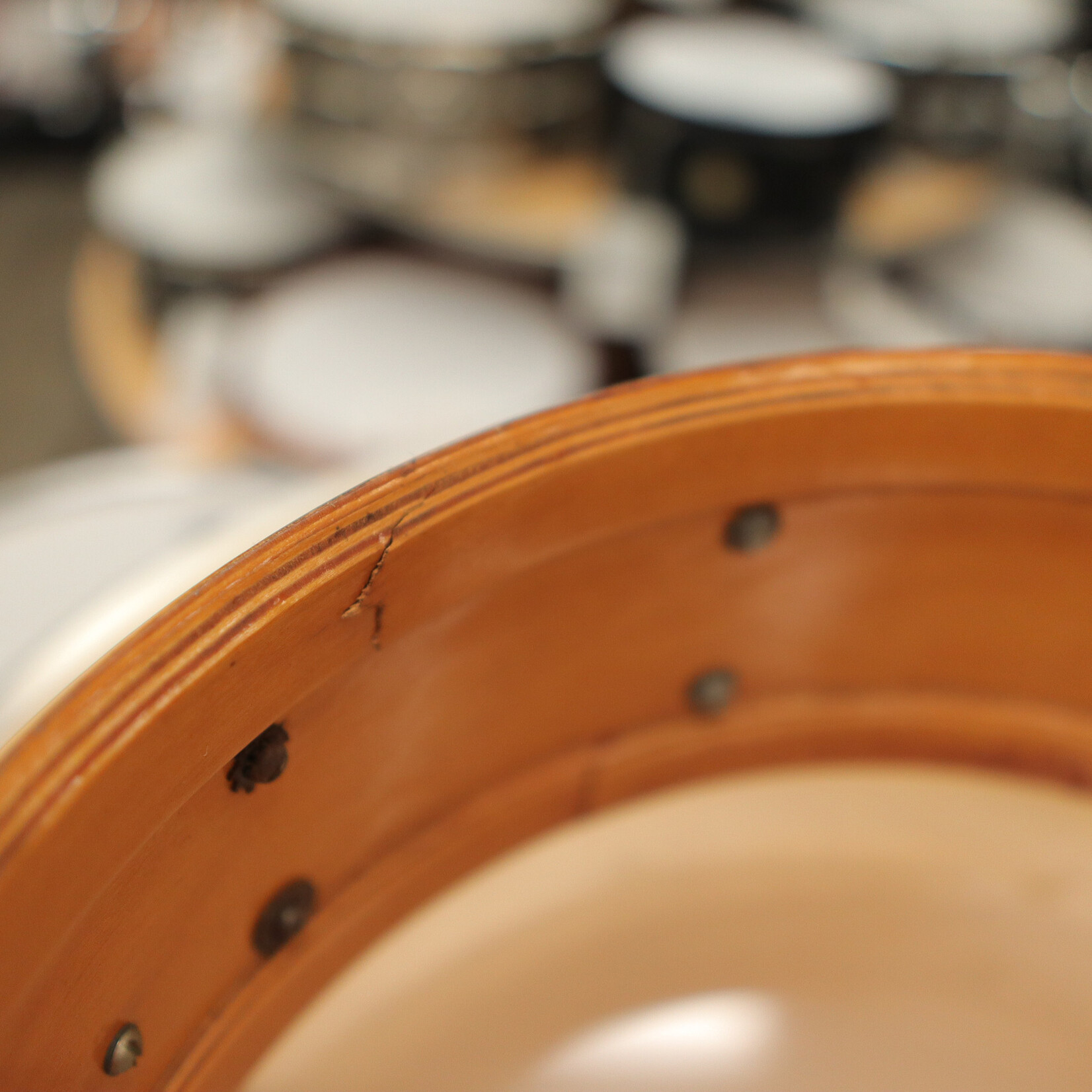 Rogers 1969 Rogers Dyna-Sonic Wood 5x14" Snare Drum (Blue Onyx)