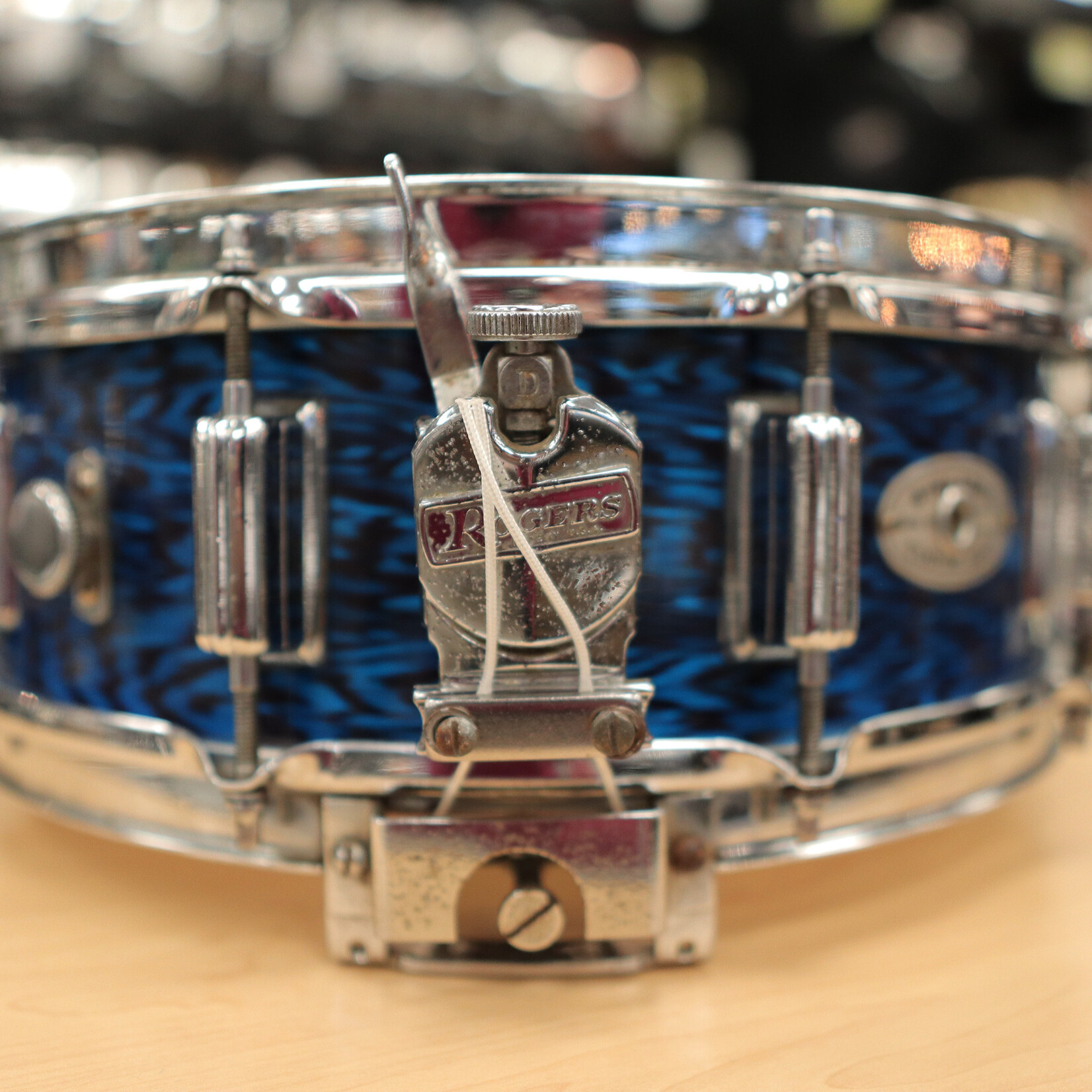 Rogers 1969 Rogers Dyna-Sonic Wood 5x14" Snare Drum (Blue Onyx)