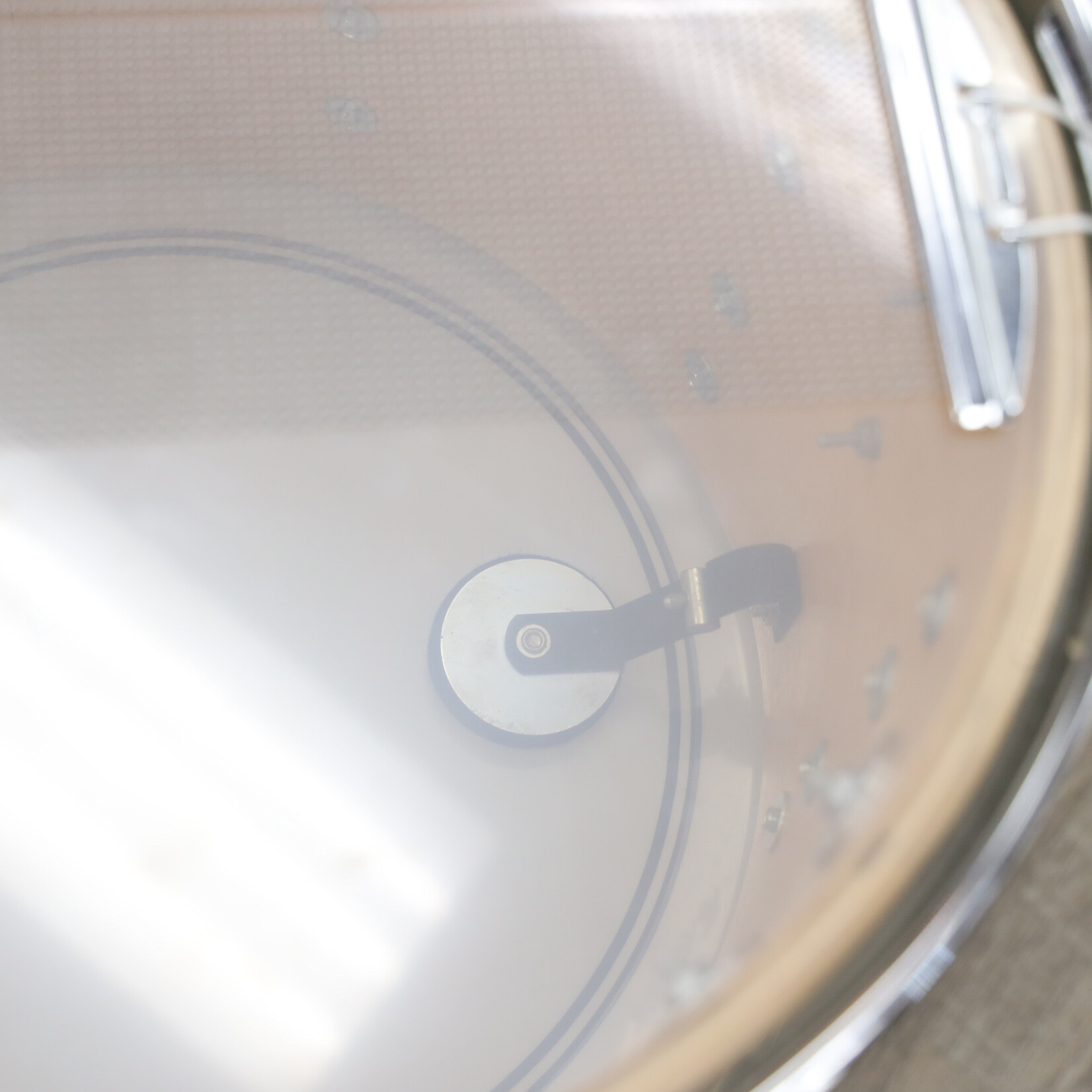 Ludwig Vintage 1980s Ludwig Parade Snare Drum 10x14 Brushed Gold