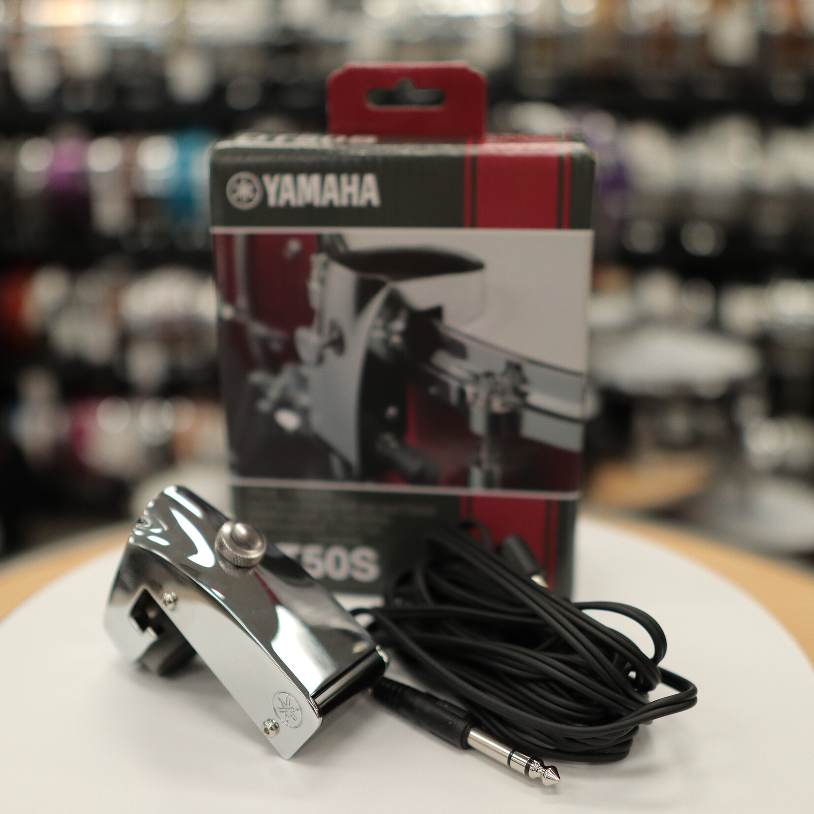 YAMAHA Like-New Yamaha DT-50S Dual-Zone Snare/Tom Drum Trigger