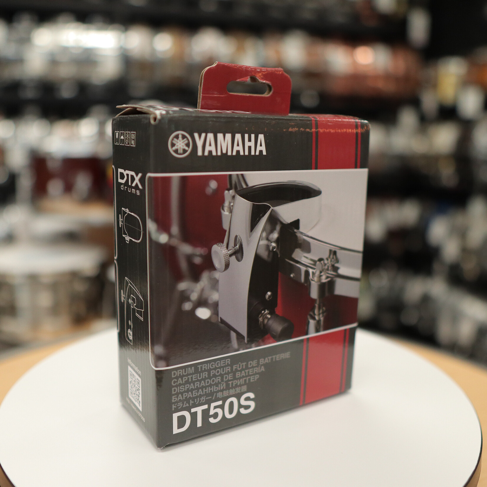 YAMAHA Like-New Yamaha DT-50S Dual-Zone Snare/Tom Drum Trigger