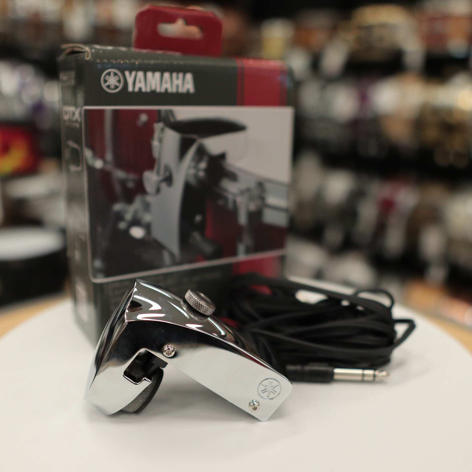 YAMAHA Like-New Yamaha DT-50S Dual-Zone Snare/Tom Drum Trigger