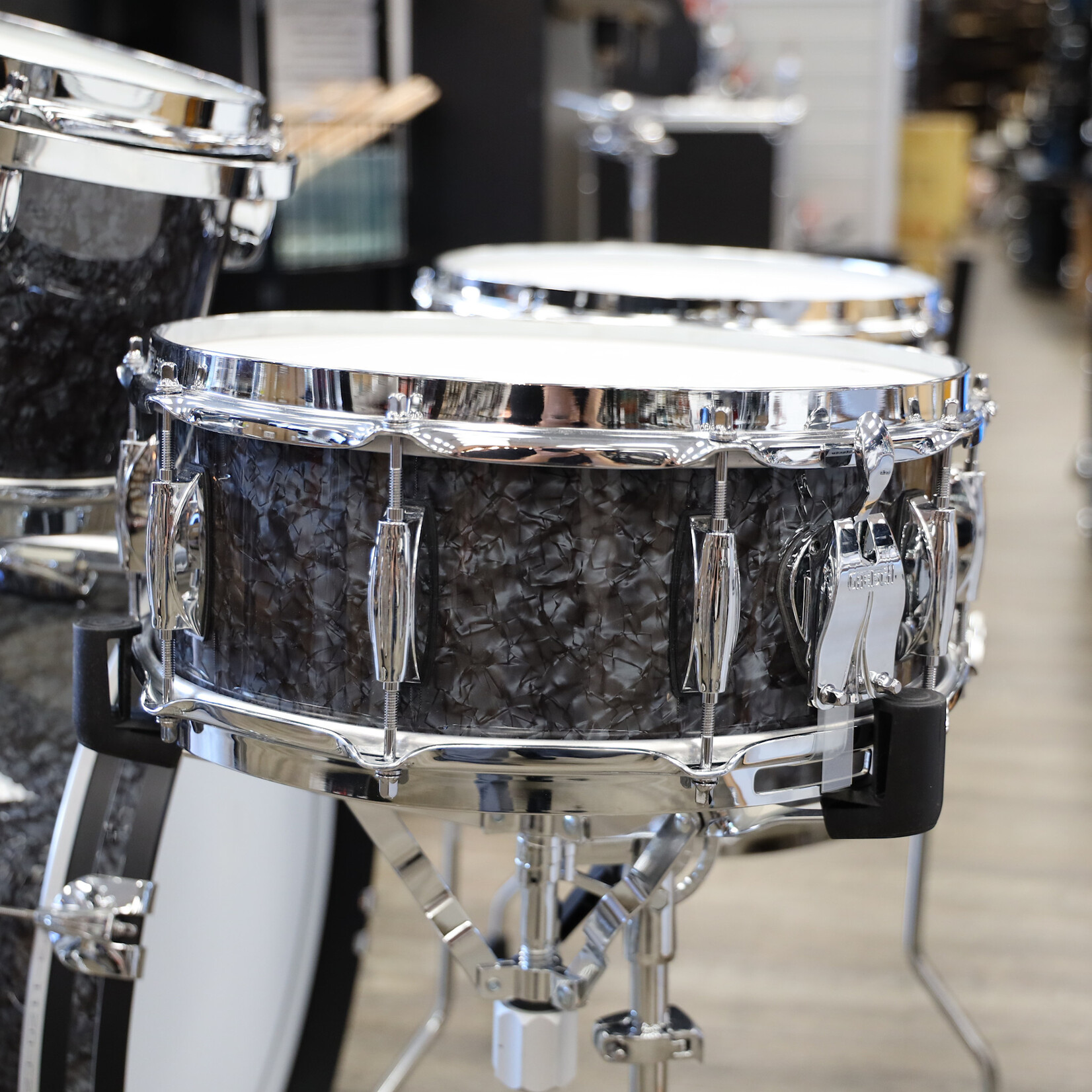 Gretsch Gretsch Brooklyn 4-Piece Shell Pack 20/12/14/14S Deep Black Marine Pearl (Demo Deal)
