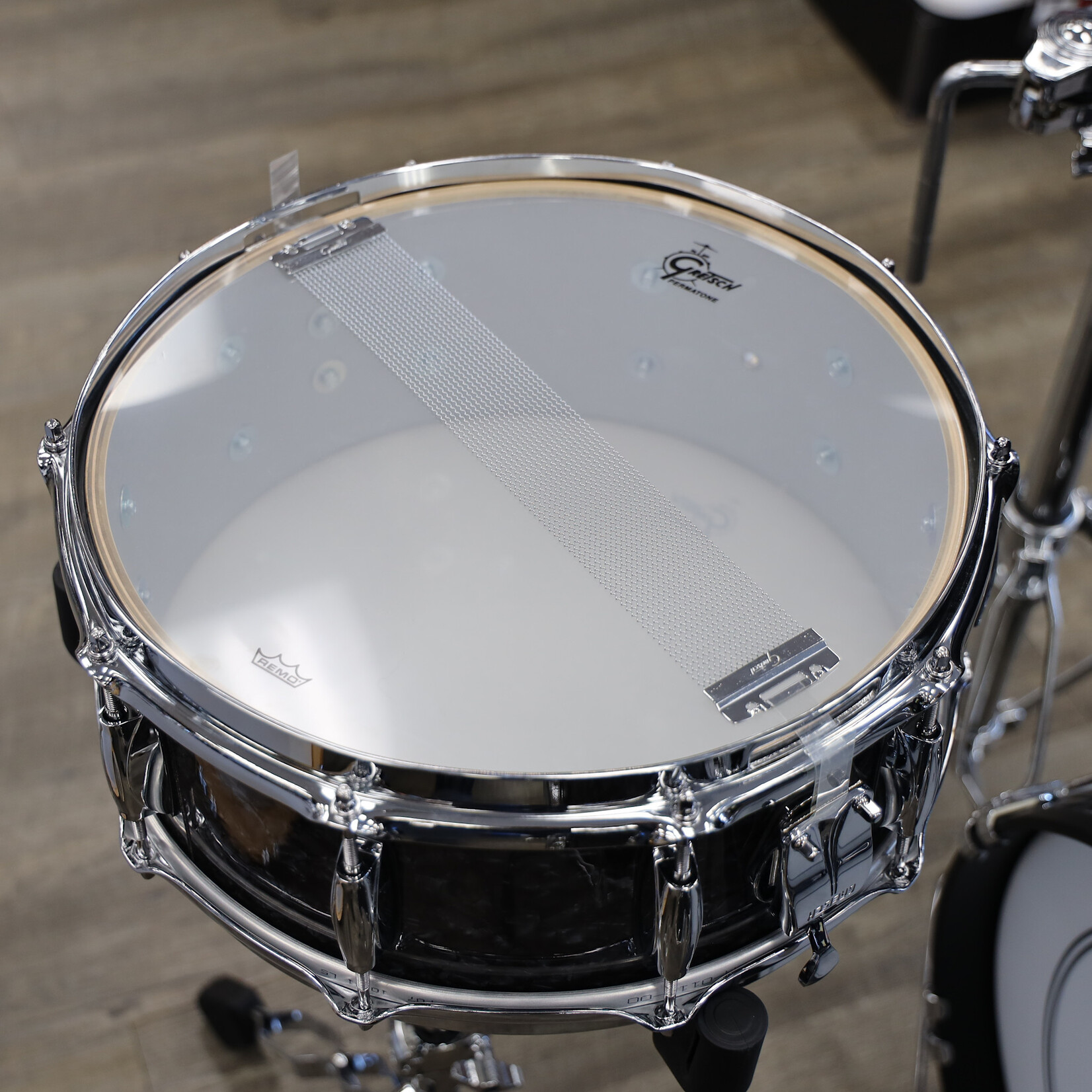 Gretsch Gretsch Brooklyn 4-Piece Shell Pack 20/12/14/14S Deep Black Marine Pearl (Demo Deal)